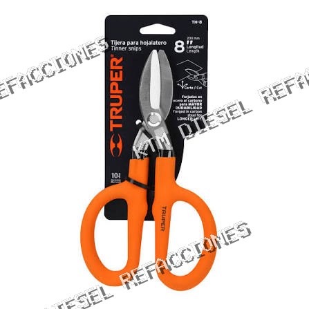 TIJERA PARA HOJALATERO 8” TRUPER