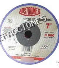 DISCO PARA CORTE METAL 7" AUSTROMEX