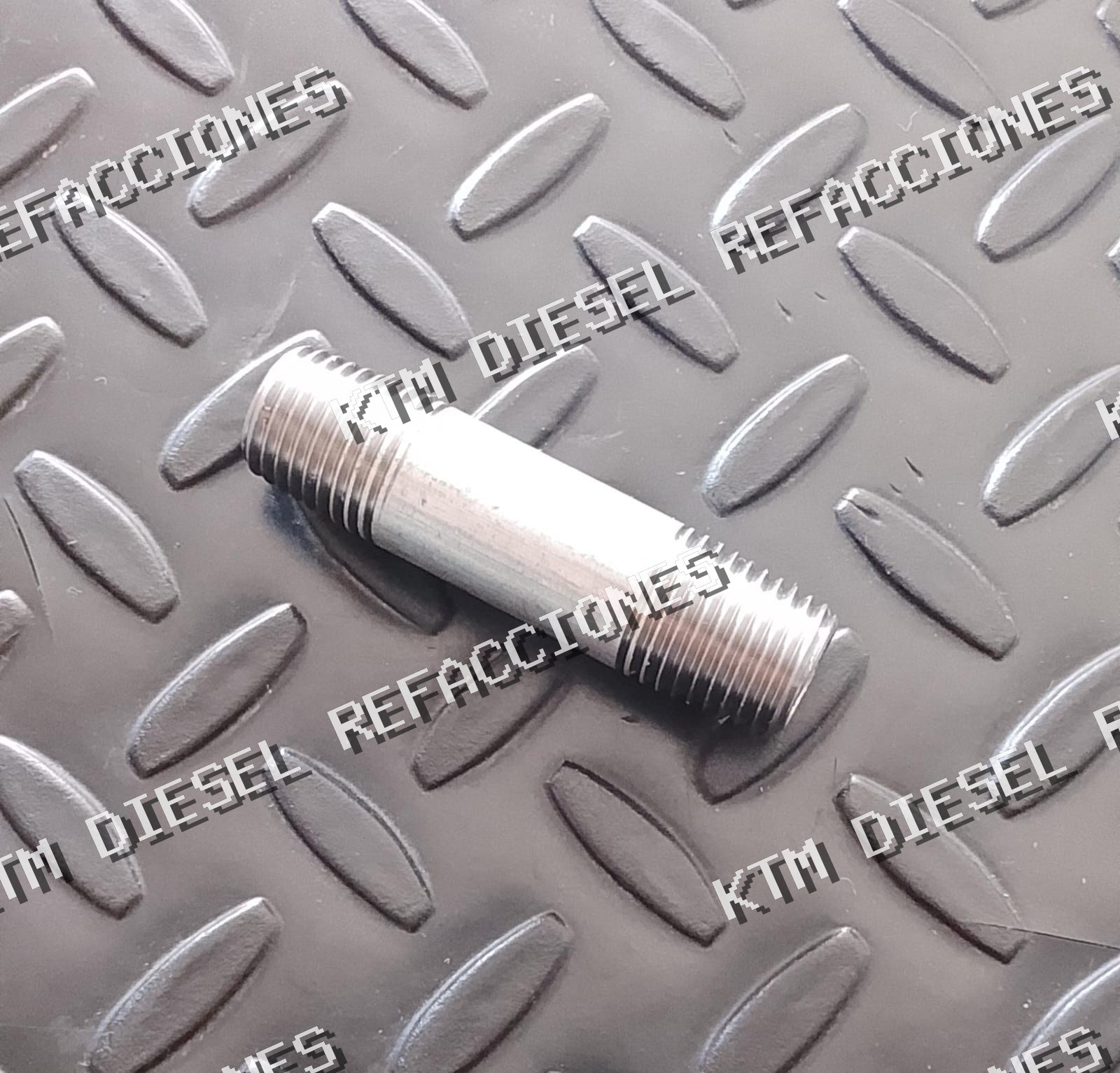 NIPLE GALVANIZADO 1/4 X 2"