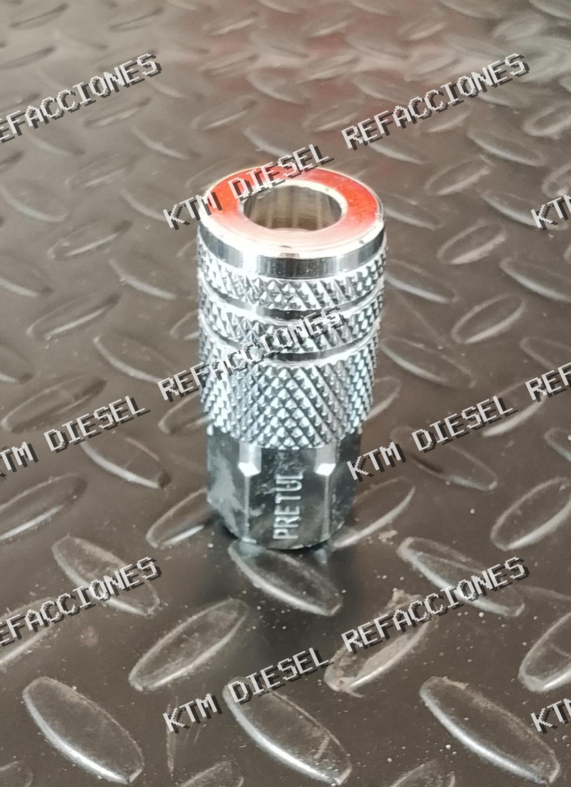 COPLE RAPIDO HEMBRA 1/4 SHUCK PRETUL