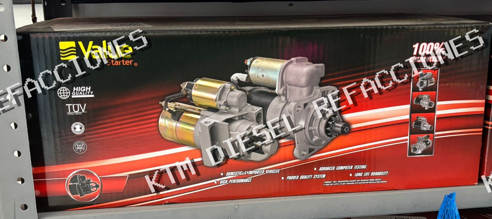 MARCHA AUTOMOTRIZ DELCO 39MT CW 12V 7.2KW 11D CAMPANA ROTABLE 5/8  VALUE STARTER