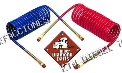 MANGUERA DE AIRE AZUL Y ROJA DIPER DIAMOND PARTS