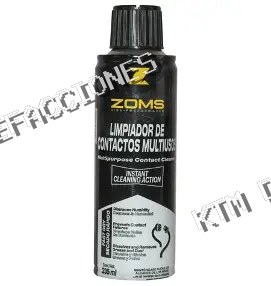 LIMPIADOR DE CONTACTOS MULTIUSO DIELECTRICO ZOMS 235ML