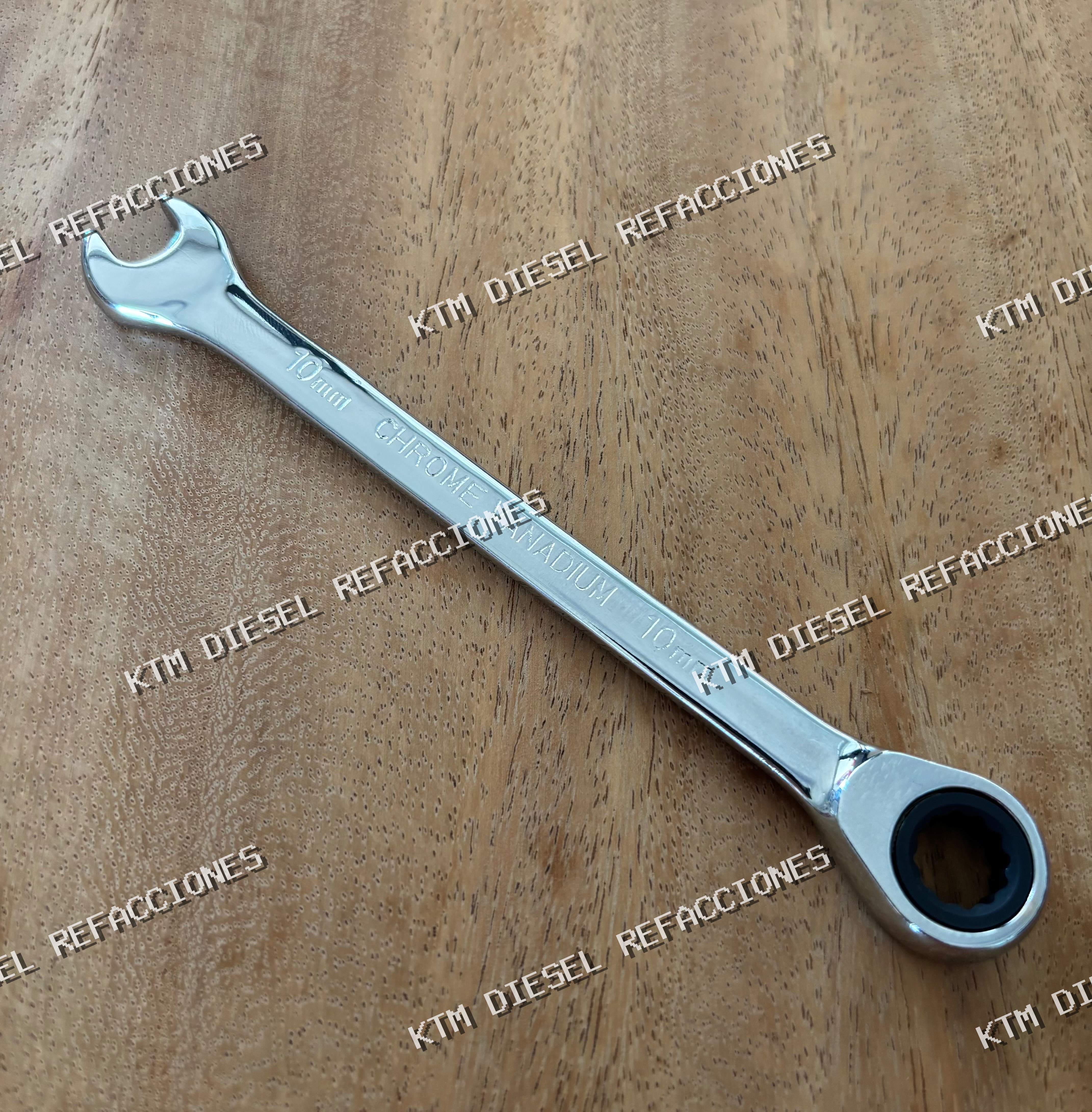 LLAVE COMBINADA CON MATRACA 10MM MOXSN