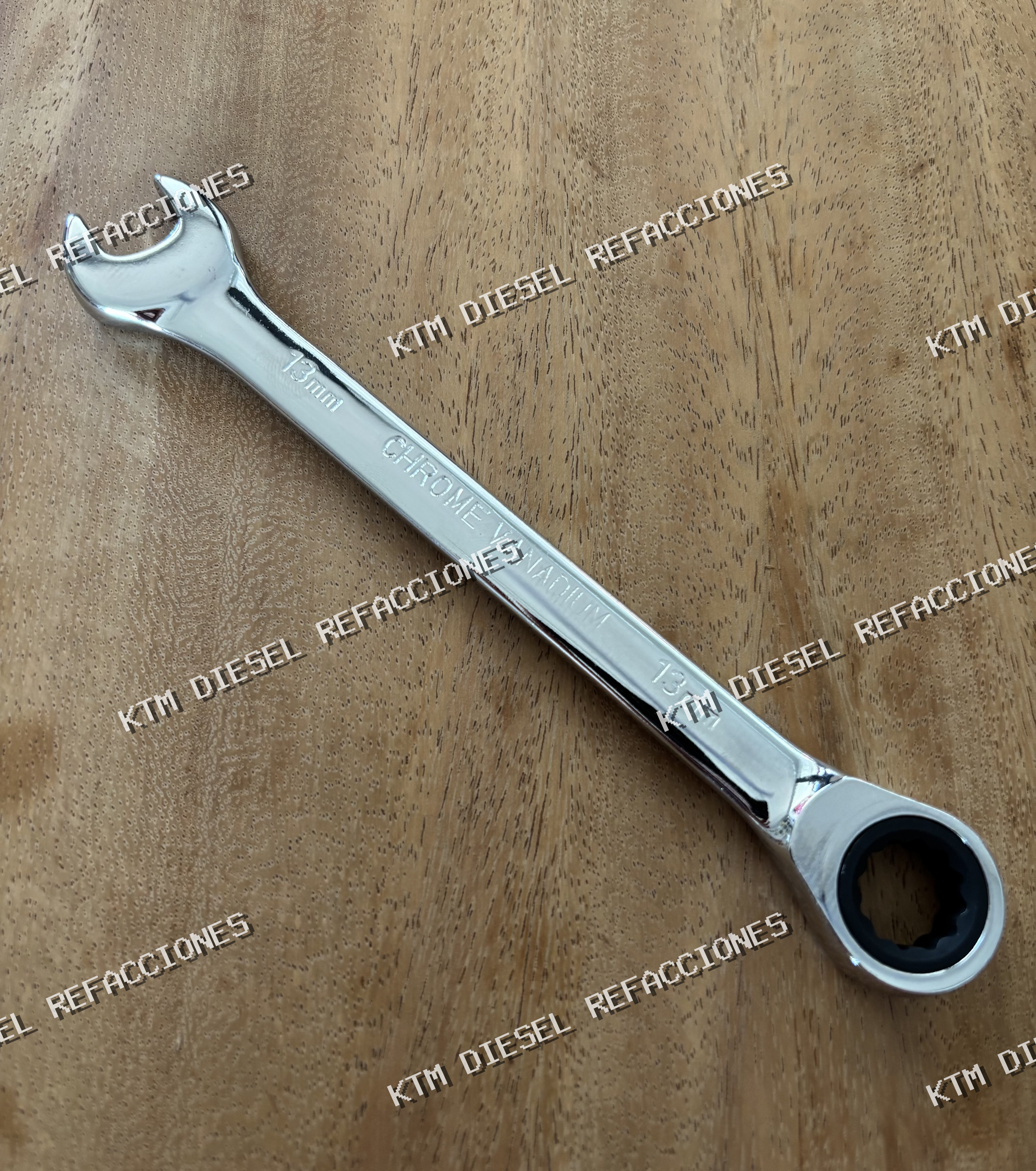 LLAVE COMBINADA CON MATRACA 13MM MOXSN