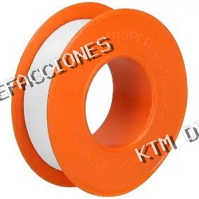 CINTA TEFLON NARANJA 1/2X13