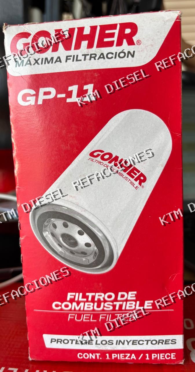 FILTRO DE COMBUSTIBLE GONHER GP11 