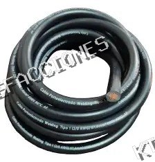 CABLE PORTAELECTRODO CALIBLE 2/0