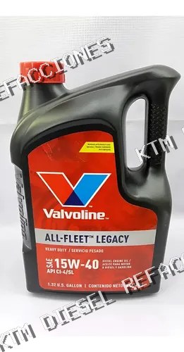 ACEITE DE MOTOR PARA COMBUSTIBLE 15W40 API CI-4  5LT 