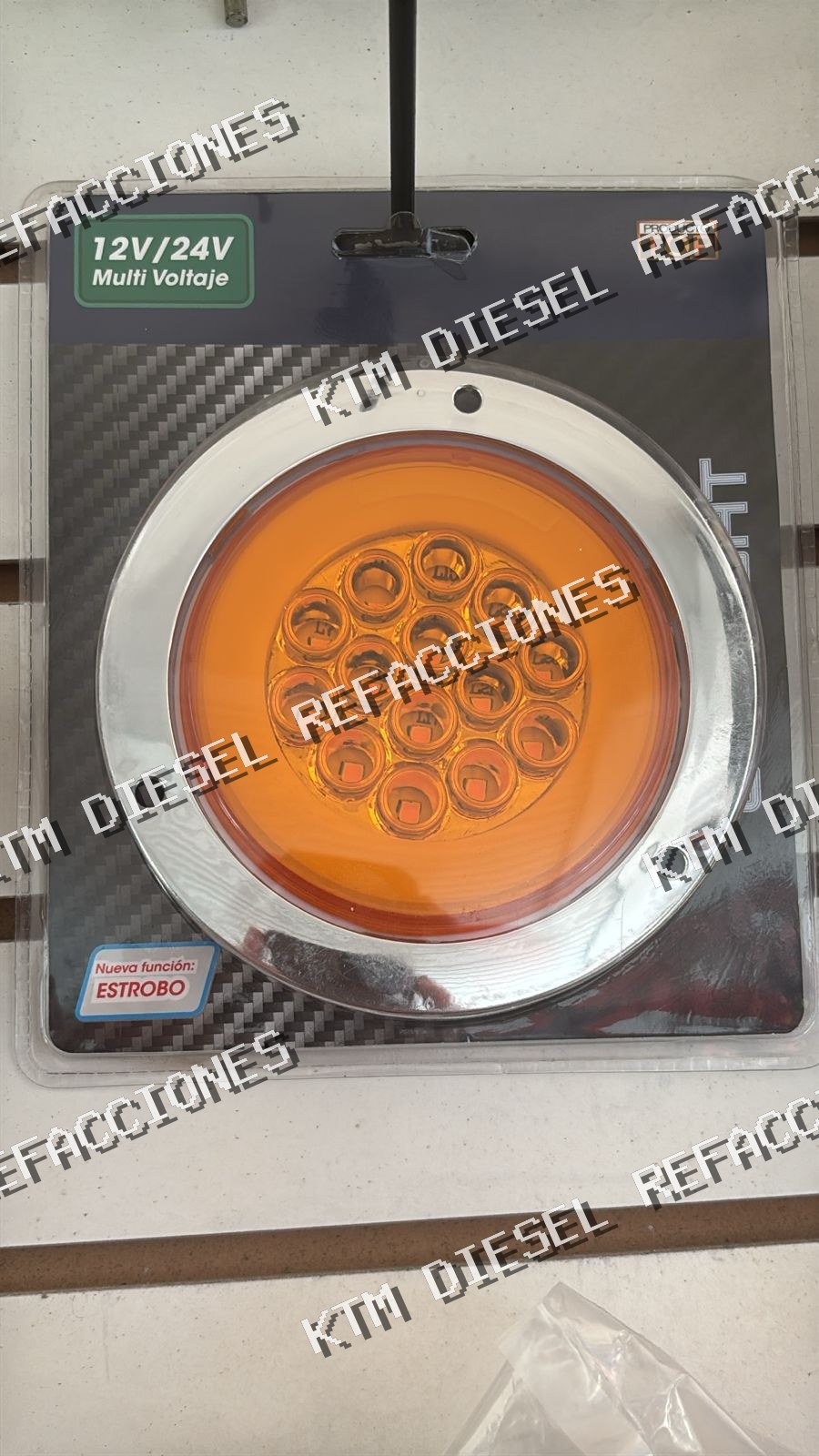 PLAFON REDONDO AMBAR 14 LED