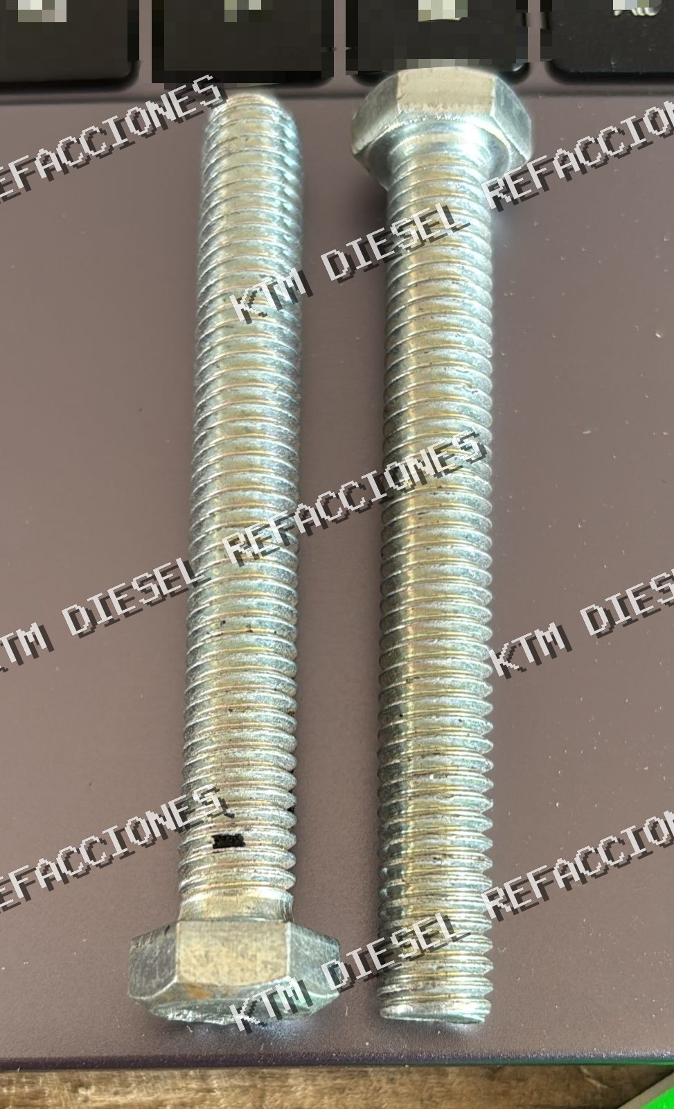 TORNILLO GALVANIZADO 3/8 X 3" ESTANDAR
