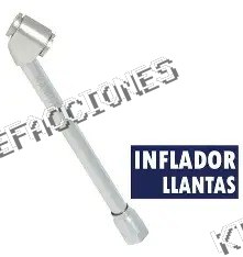 MANDRIL DOBLE HEMBRA (INFLADOR DE LLANTAS) 1/4 SARGENTO
