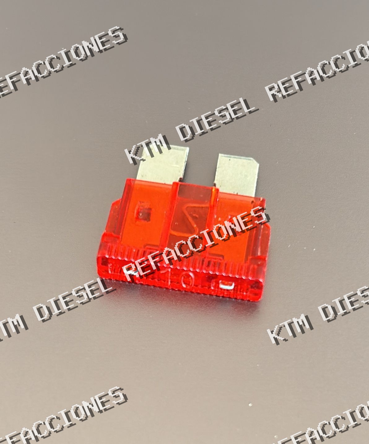 FUSIBLE 10AMP ROJO AUTOMOTRIZ ESTANDAR 