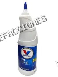 ACEITE TRANSNMISION MANUAL SAE 80W90 API GL-5 GEAR OIL 946ML
