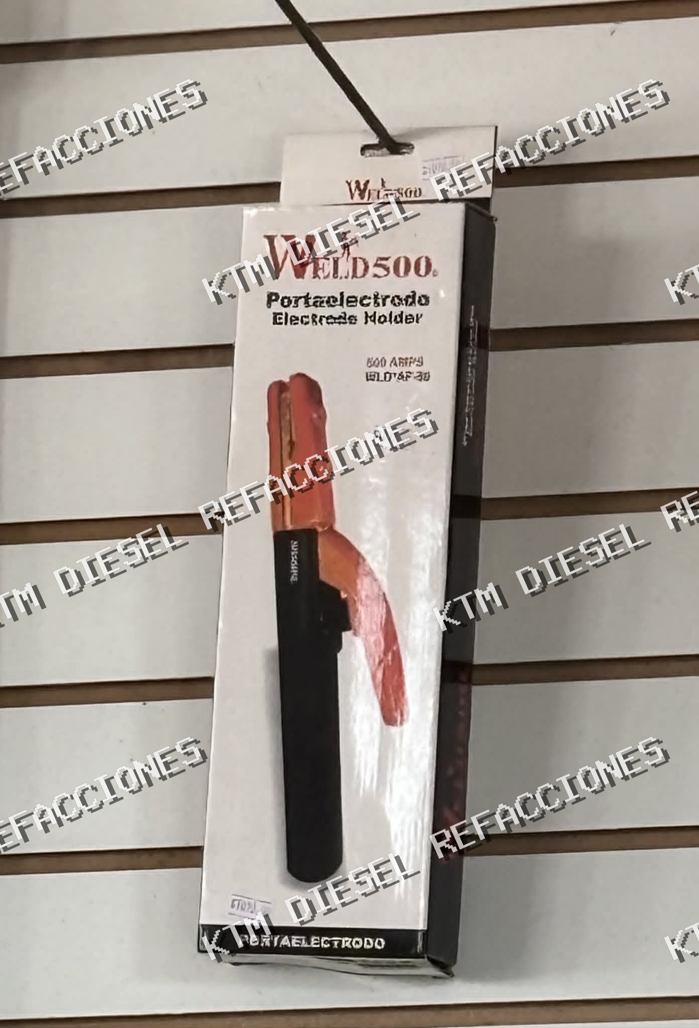 PORTAELECTRODO 500 AMP WELD500