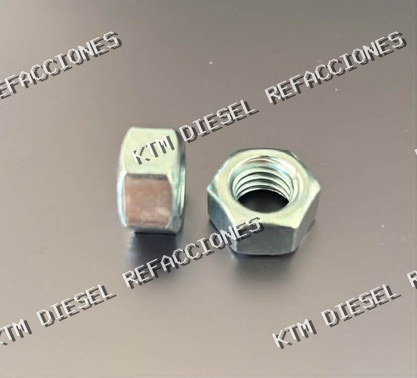 TUERCA NORMAL GALVANIZADA 3/8