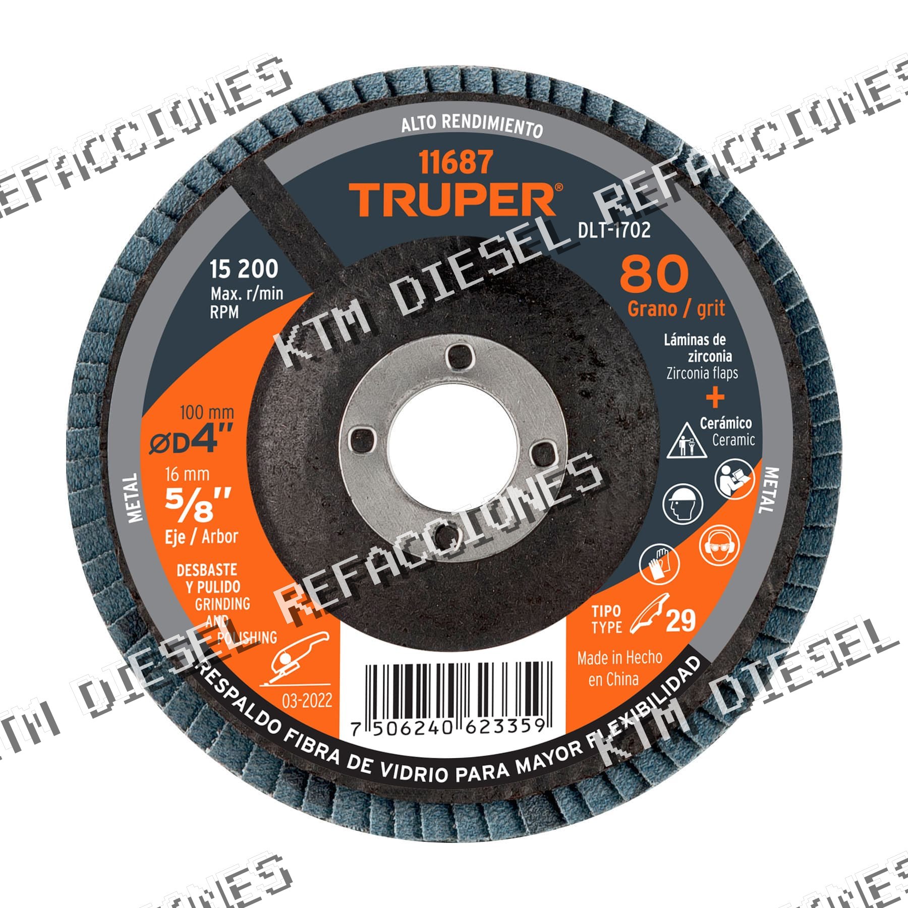 DISCO LAMINADO TRUPER