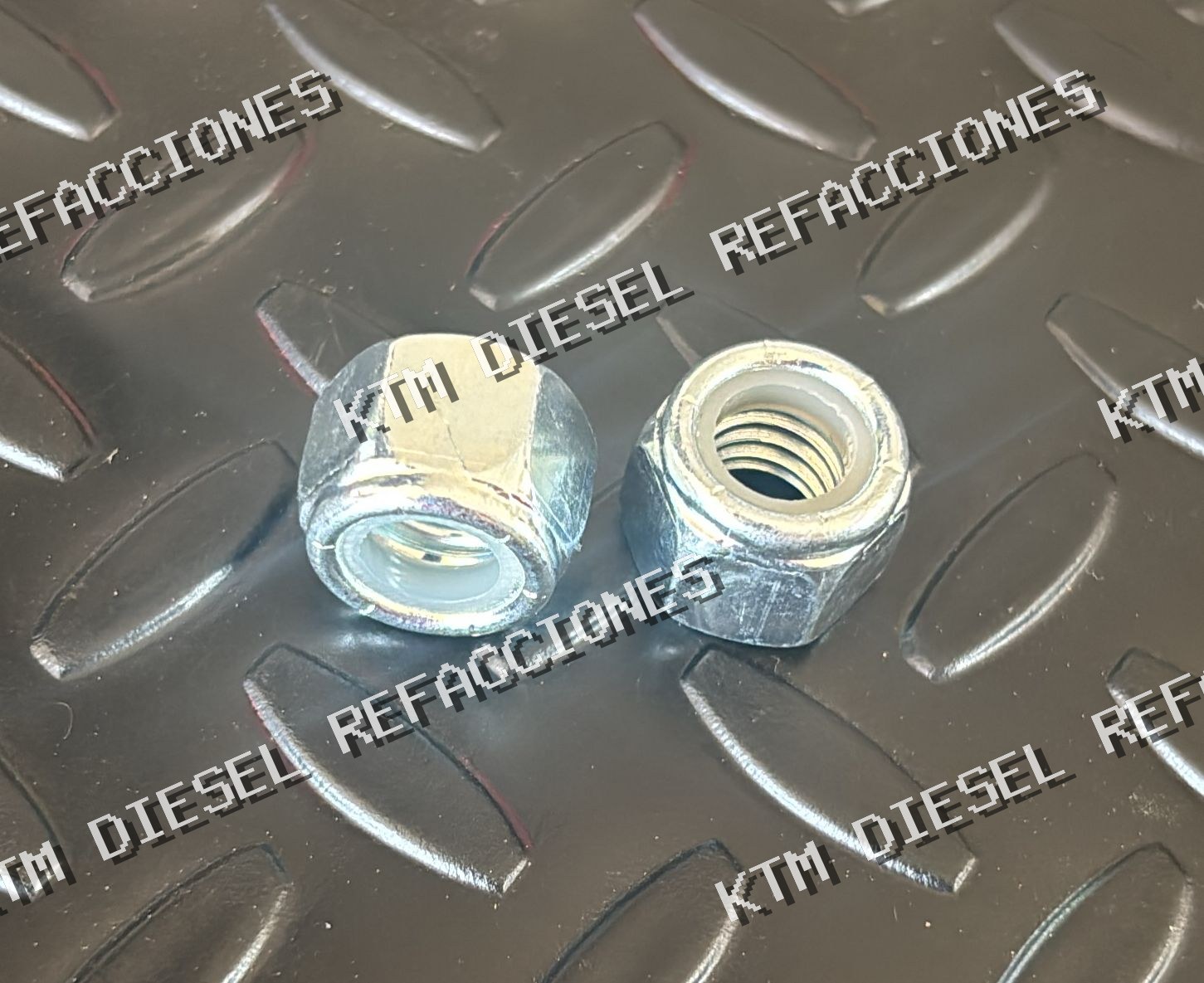 TUERCA DE SEGURIDAD NYLON 3/8 ESTANDAR 
